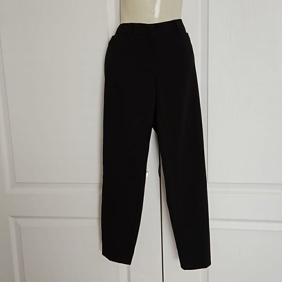 Ricki Ladies Ankle Length Dress Pants Size 2 Black - Picture 2 of 16
